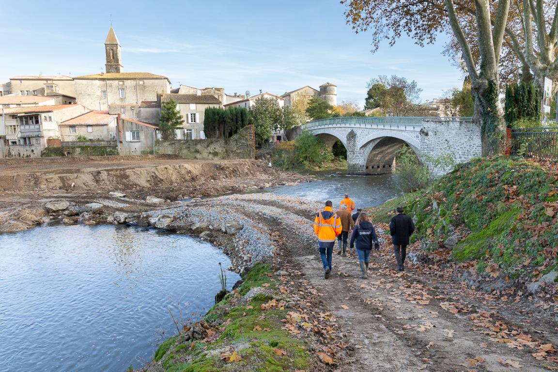 Les berges du Fresquel réaménagées Département de l'Aude
